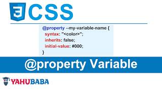 CSS @property Variables Tutorial in Hindi / Urdu