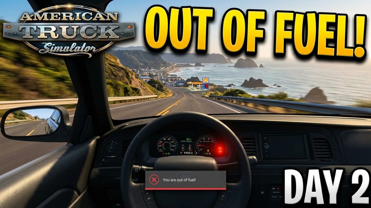 🚛🌊 American Truck Simulator: Washington Pacific Coast Road Trip!