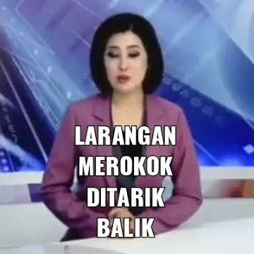 Larangan merokok ditarik balik