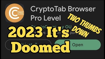 crypto tab browser pro , a bad investment.