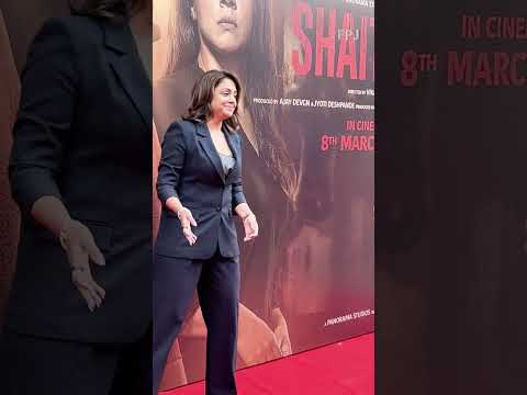 Jyothika Arrives At The Trailer Launch Of Shaitaan