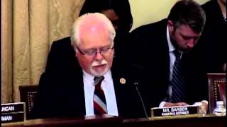 Congressman Barber - Markup