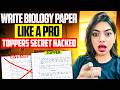 How to Write Biology Paper Like a Topper 🔥 | Biology Paper Presentation Tips to Score 70 Marks