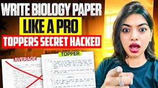 How to Write Biology Paper Like a Topper 🔥 | Biology Paper Presentation Tips to Score 70 Marks