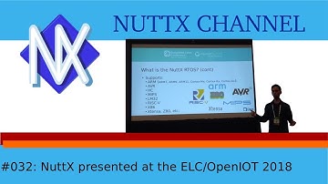 #032: NuttX presented at the ELC/OpenIOT 2018