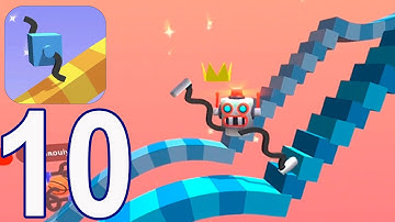 Draw Climber - Gameplay Walkthrough Part 10 - Levels 127-140(iOS, Android)