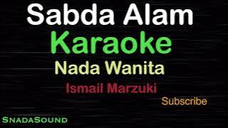 SABDA ALAM -Lagu Nostalgia-Ismail Marzuki |KARAOKE NADA WANITA​⁠ -Female-Cewek-Perempuan@UcokkuYasir
