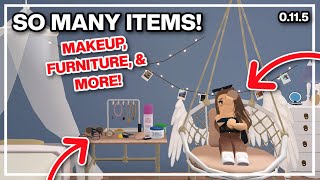 Bloxburg MAKEUP & FURNITURE UPDATE 0.11.5 - *INTERACTIVE*