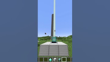 How To Make a Beacon In Minecraft #shorts