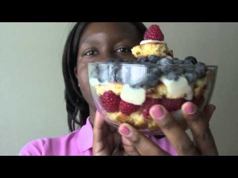 Vegan Trifle & Punch Bowl Cake Recipe - Summer, Memorial Day & 4th Of July