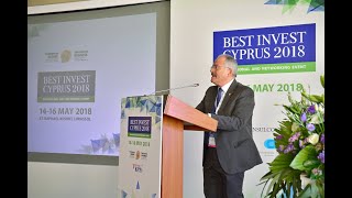 Best Invest Conference 2018.  Nicos Nicolaides, Mayor of Limassol