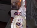 Skinny Pizza Dough Blueberry Danish @mybizzykitchen