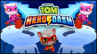 Talking Tom Hero Dash! Snowball (Talking Tom Games) screenshot 3