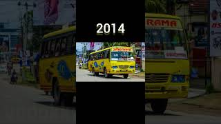 Kerala bus evolution 🤟🤟❤️