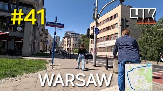 Warsaw Poland Walking Tour 4k // DOWNTOWN // MAY 9 , 2024   // GOPRO HERO 11 BLACK FOOTAGE