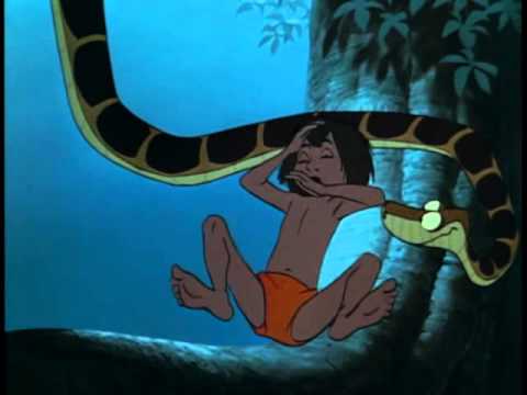 Kaa, Mowgli, Hypnosis, Jungle Book, Snake, Coiling, Wrapping, Hypnotizing.