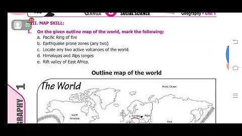 9th Social geography 1 maps