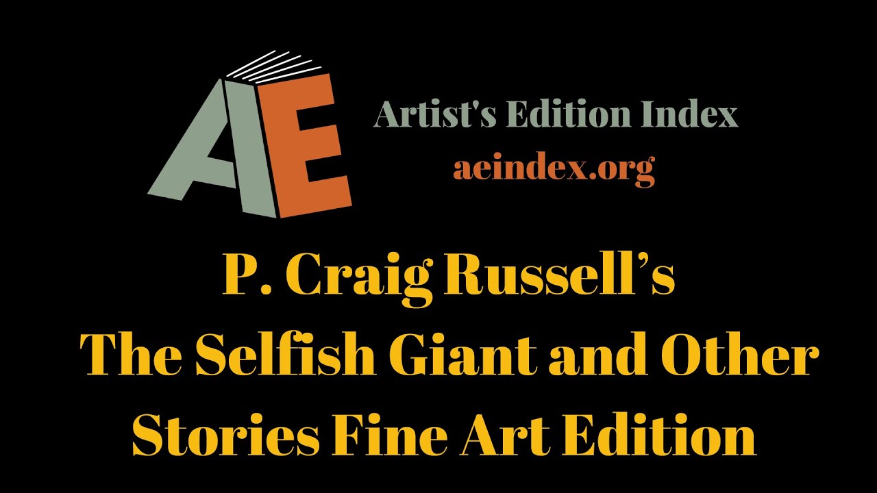 P.  Craig Russell’s The Selfish Giant and Other Stories Fine Art Edition (flip through)