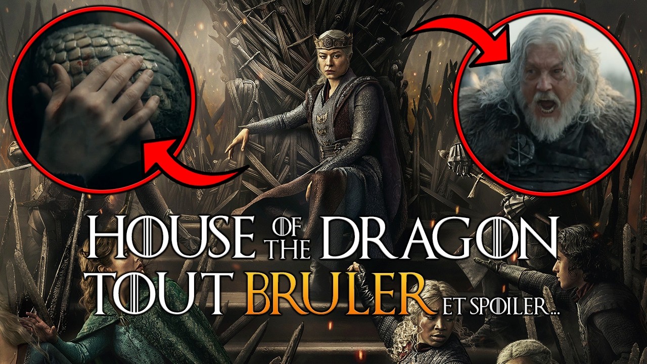 HOUSE OF THE DRAGON SAISON 3 : le royaume est en feu (analyse trailer avec/sans spoil)