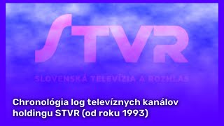 🇸🇰 Chronology of the media holding's TV channel logos | «STVR» | Slovakia | since 1993