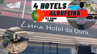 Luna Hotel da Oura  Albufeira/ Algarve room tour 👀