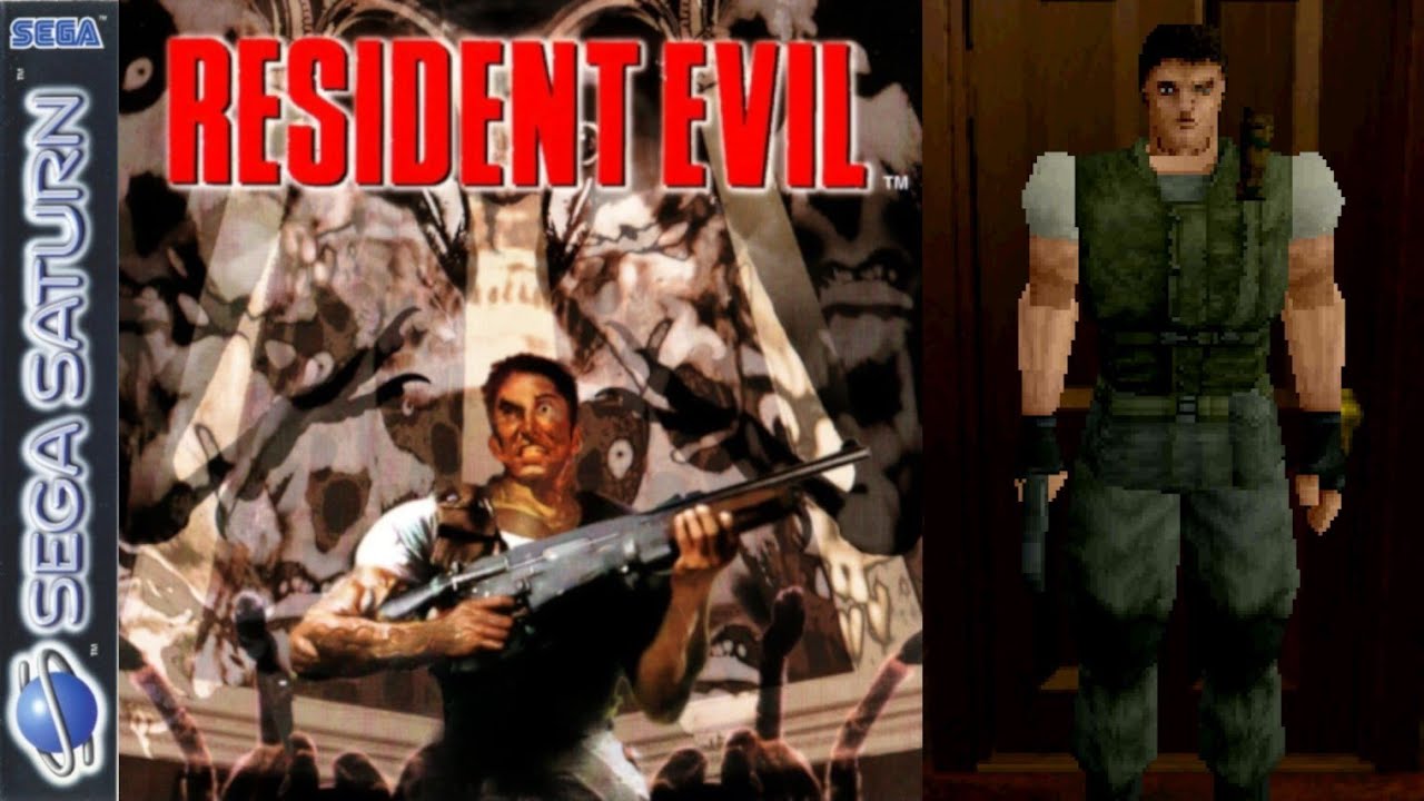 First time ever playing Resident Evil 1 on the Sega Saturn - Chris Redfield Scenario(2nd Half)