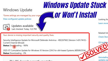 How To Fix Windows Update Stuck at Random Percentage 0% | Windows Update Stuck or Won’t Install