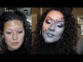 RECREATING VIRAL MAKEUP LOOK | Face Painting