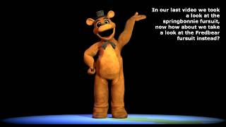 The first ever Fredbear suit explained
