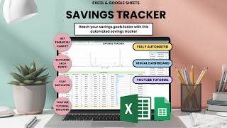 Savings Tracker Tutorial - EveryBitCreative