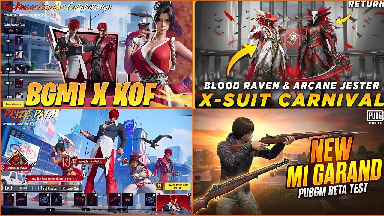 NEW PRIZE PATH REWARDS | BLOOD RAVEN X SUIT IS BACK | BGMI v4.3 NEW UI LOOK |