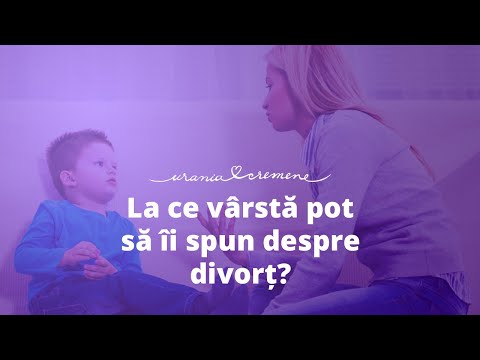 Video: Reacția Copilului La Divorț La Diferite Vârste