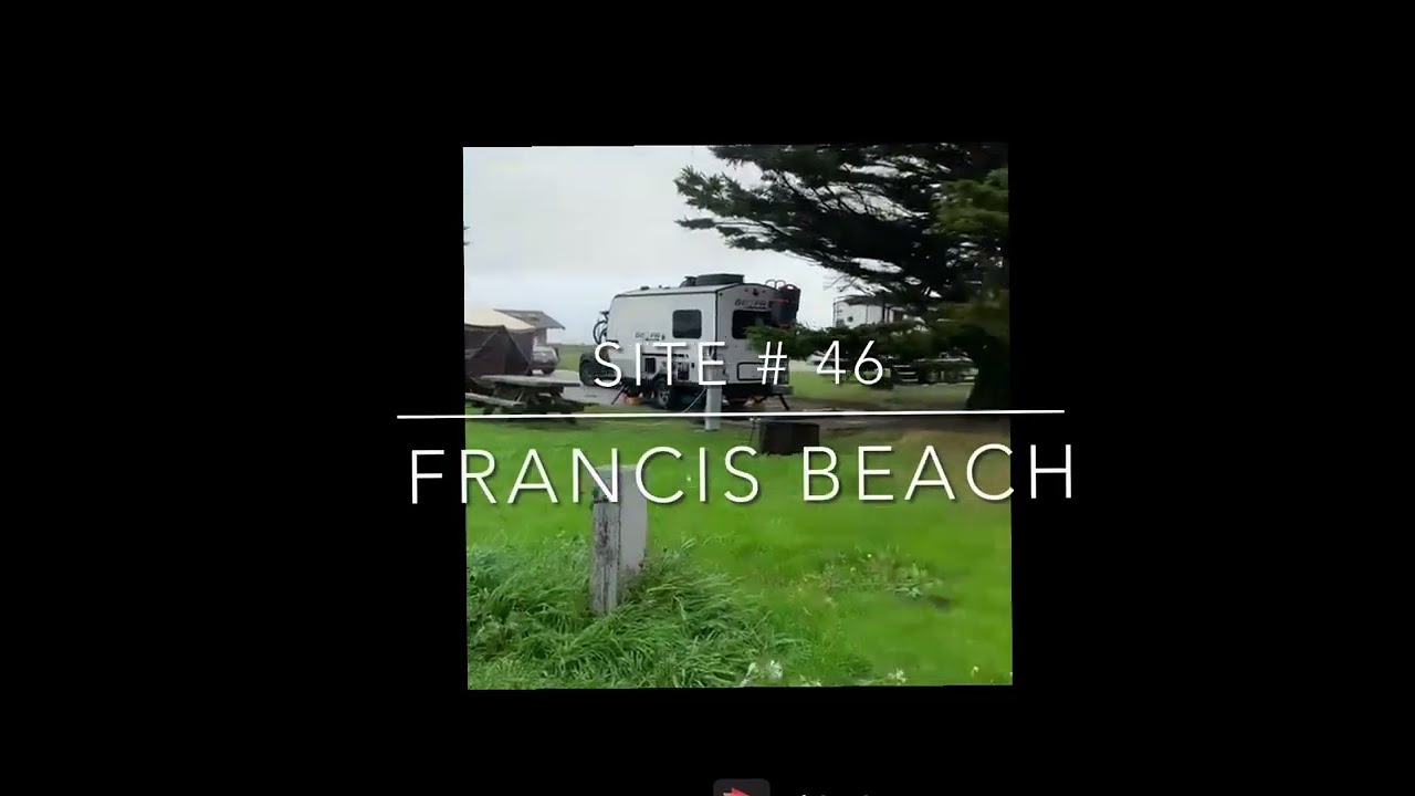 Review: Site 46 Francis Beach Campground at Half Moon Bay California State Beach