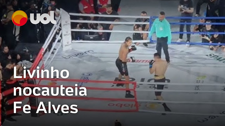 Livinho e Fe Alves luta: cantor machuca Fe Alves, nocauteia e mantém cinturão