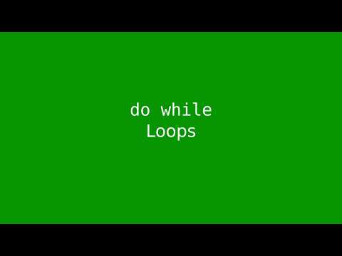 Chapter 5: The do/while loop