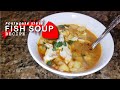Portuguese fish soup recipe / Receita de sopa de peixe