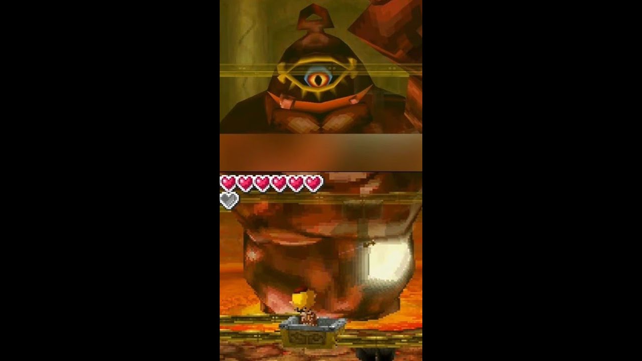 [📱] Spirit Tracks : Train boi Slaying a Rock Giant! (Fire Temple)