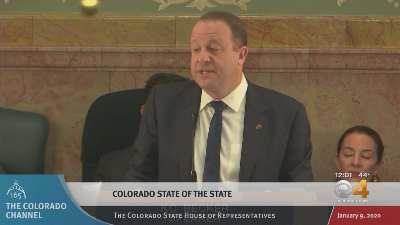 Colorado Gov. Jared Polis Delivers 2020 State Of The State Address ...