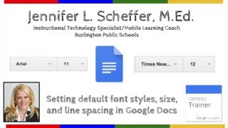 Changing Default Styles in Google Docs