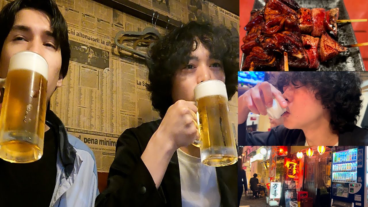 中野のTier１居酒屋で飲みながら「YouTuberは高確率でアル中になる」という話と、野良のジジイと意気投合。【中野】
