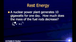 Information Physics123 Example Problems - Relativistic Energy News