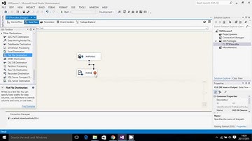 Creating a Data Flow In SSIS