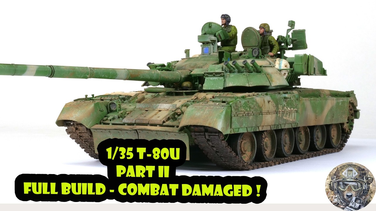 RFM 1/35 T-80u Main Battle Tank PART II FULL BUILD