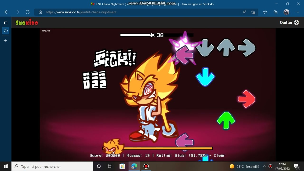 Gameplay FNF #8 Phantasm Super Sonic vs Sonic