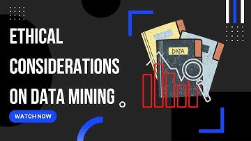 Ethical Considerations on Data Mining
