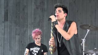 Adam Lambert - Outlaws of Love - Six Flags Fiesta - 7/26/12