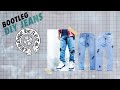 DIY CHROME HEARTS BOOTLEG JEANS