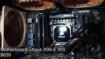 The 2015 Asus X99-E Workstation 5960X Studio PC Build