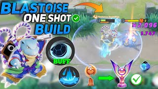 Use this Build to Deal Additional Damage with Rapid Spin! Blastoise best build Pokemon unite