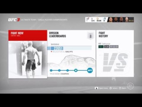 EA SPORTS UFC 3 - BUILDING up ULTIMATE TEAM - YouTube